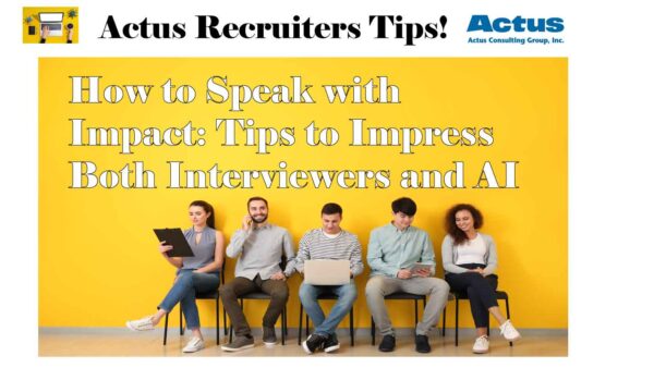 面接でAIも納得！好印象を与える話し方のコツ